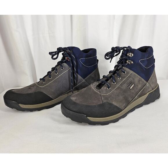 JOSEF SEIBEL Men's Raymond 54 Hiking Boots - Granite, US Size 13 - Picture 2 of 12
